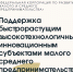 Поддержка быстрорастущим высокотехнологичным, инновационным субъектами малого и среднего предпринимательства - Дюртюлинский район