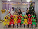 В детских садах и школах прошли новогодние праздники
