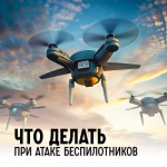 Что делать при атаке беспилотника? Рекомендации МЧС России.